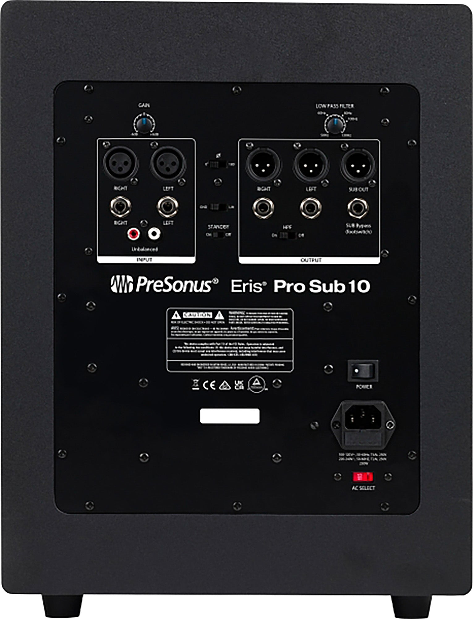 PreSonus Eris Pro Sub 10 Studio Subwoofer w/ XLR Cable