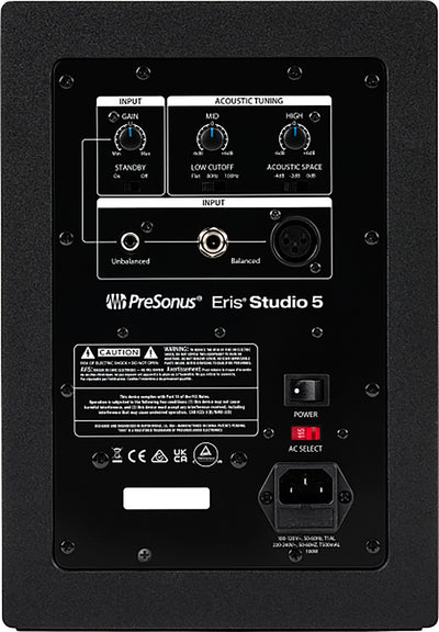 PreSonus Eris Studio 5 Studio Monitor w/ XLR Cable
