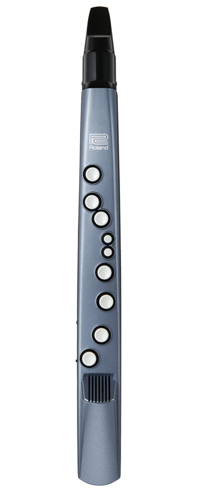 Roland AE-01 Aerophone Mini Digital Wind Instrument - Blue w/ Headphones
