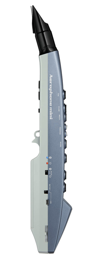 Roland AE-01 Aerophone Mini Digital Wind Instrument - Blue w/ Headphones