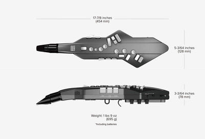 Roland AE-05 Aerophone Go Digital Wind Instrument - Graphite