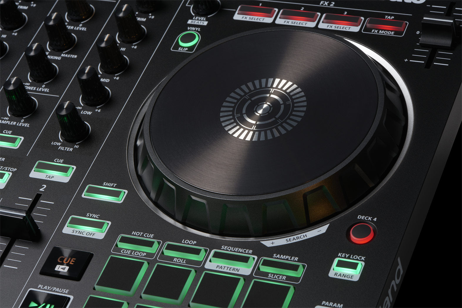 Roland DJ-202 DJ Controller w/ Stand