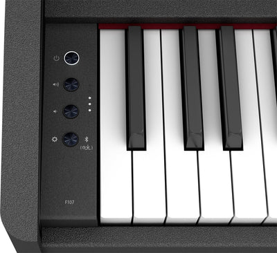 Roland F701 Upright Digital Piano - Light Oak w/ Headphones
