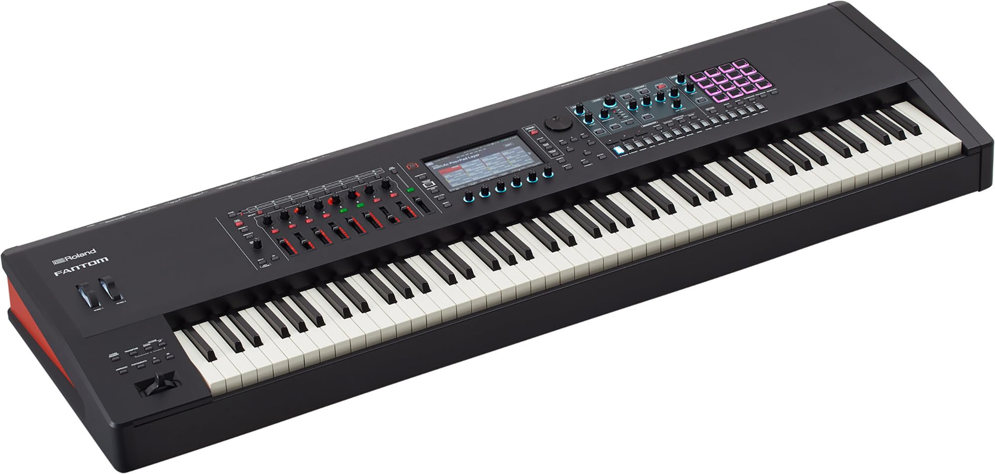 Roland Fantom-08 Synthesizer Keyboard w/ Adjustable Stand