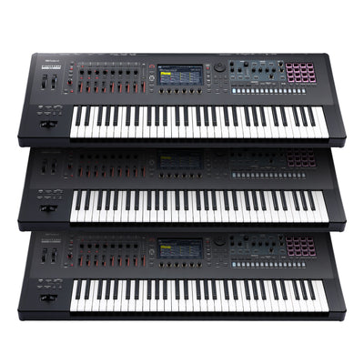 Roland Fantom 6 EX 61-Key Workstation Keyboard Synthesizer w/ Sustain Pedal