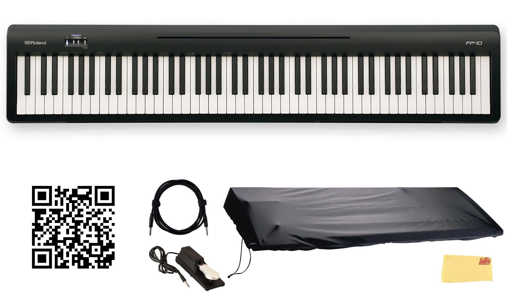 Roland FP-10 88-Key Digital Piano w/ Sustain Pedal