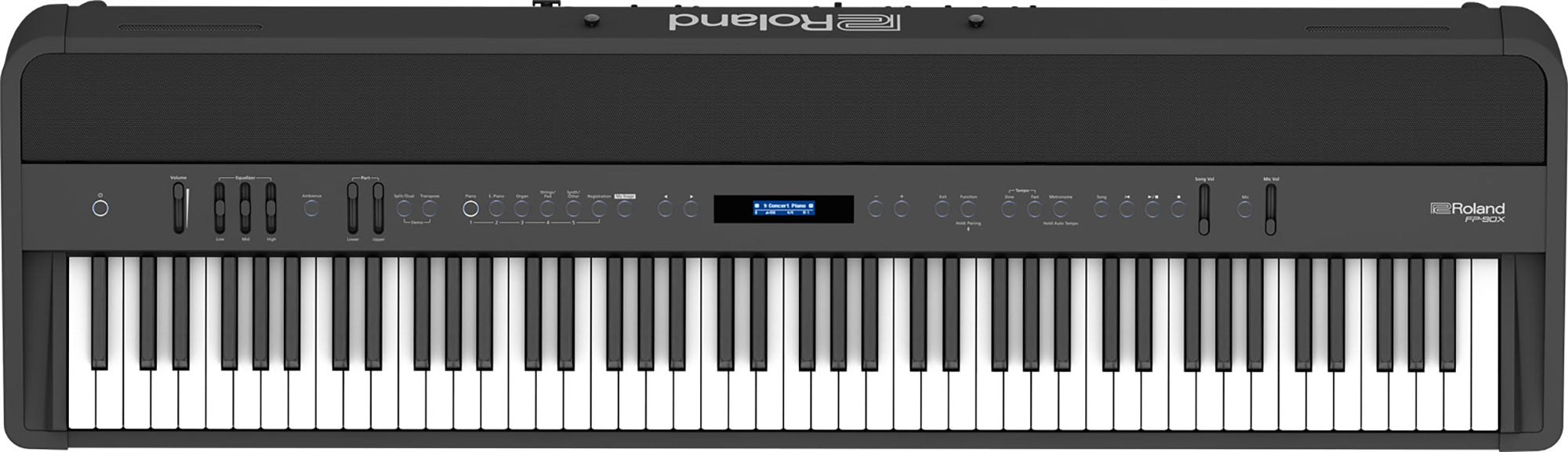 Roland FP-90X 88-Key Digital Piano - Black w/ Sustain Pedal