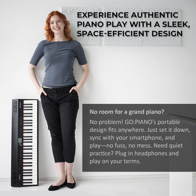 Roland GO:PIANO 61-Key Digital Piano w/ Adjustable Stand