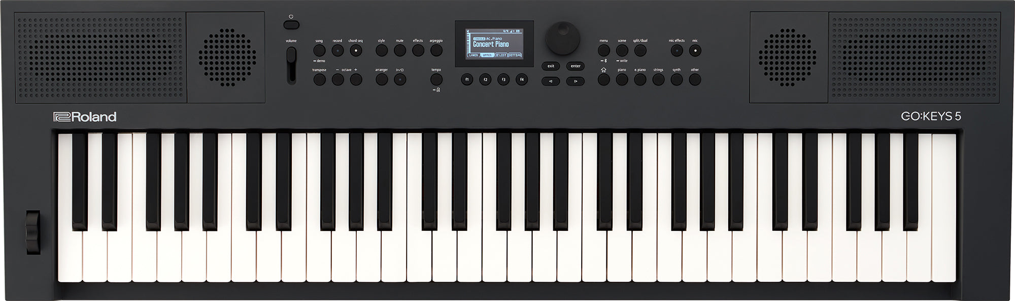 Roland GO:KEYS 5 Music Creation Keyboard - Graphite