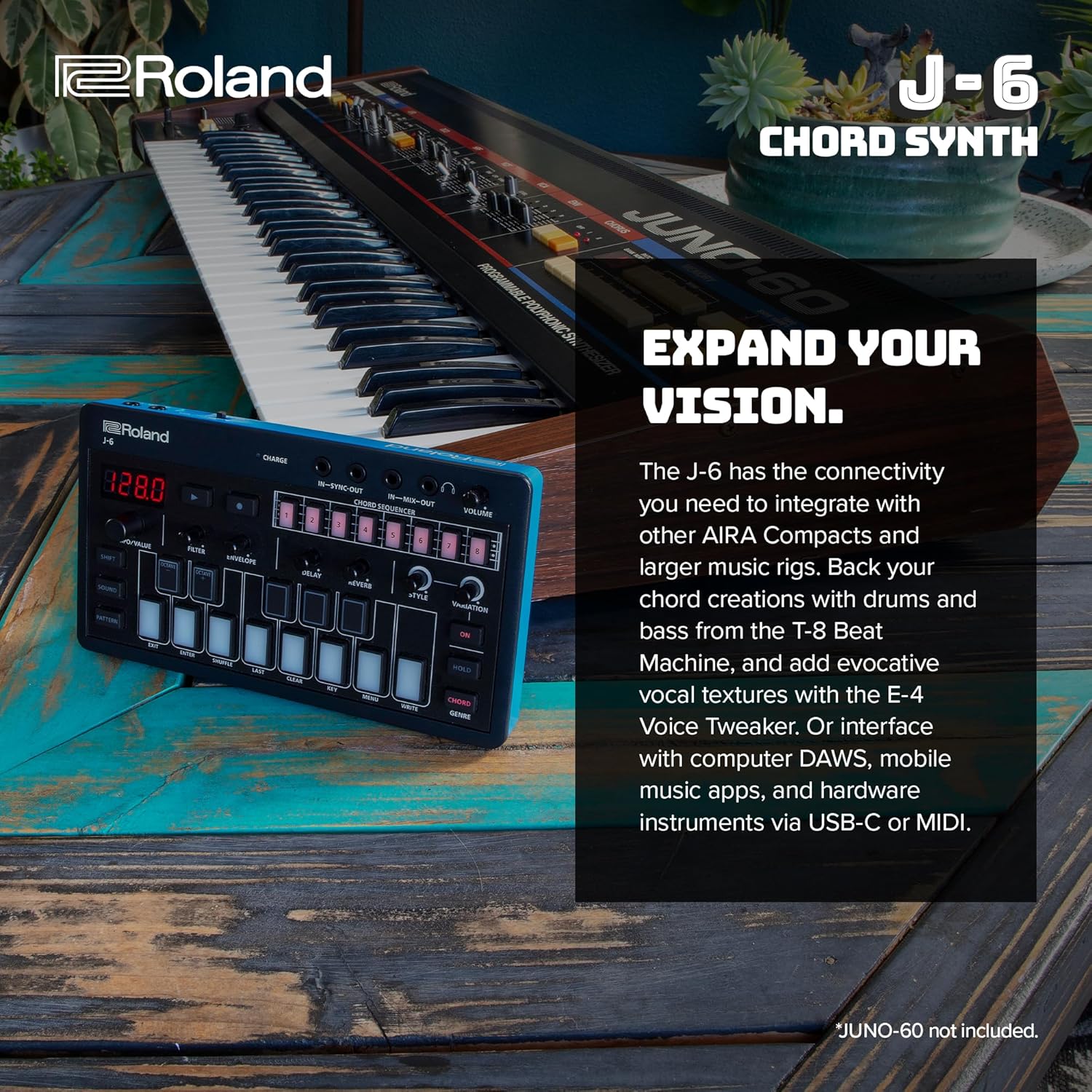 Roland Aira Compact J-6 Chord Synthesizer