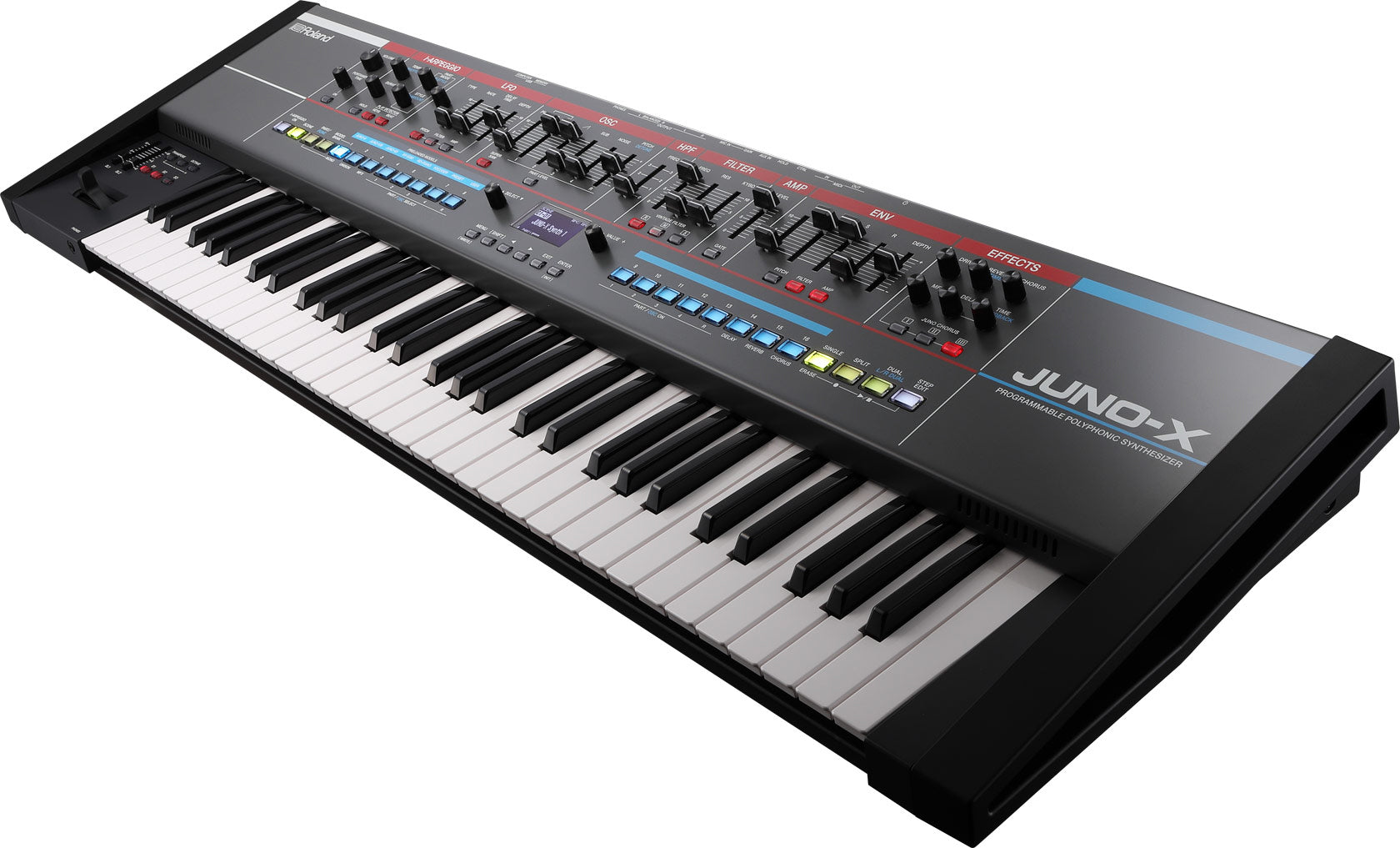 Roland Juno-X 61-Key Programmable Polyphonic Keyboard Synthesizer w/ Roland DP-10 Damper Pedal