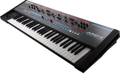 Roland Juno-X 61-Key Programmable Polyphonic Keyboard Synthesizer w/ Roland DP-10 Damper Pedal