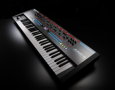 Roland Juno-X 61-Key Programmable Polyphonic Keyboard Synthesizer w/ Roland DP-10 Damper Pedal