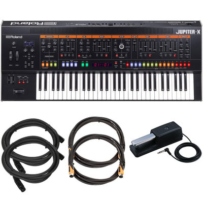 Roland Jupiter-X Keyboard Synthesizer w/ Damper Pedal