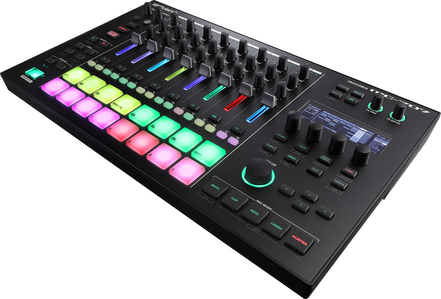 Roland MC-707 Groovebox Professional Music Production Workstation