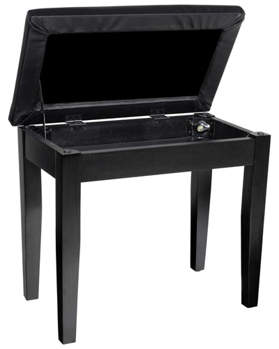 Roland PB1-BK Piano Bench with Storage Compartment w/ Sustain Pedal
