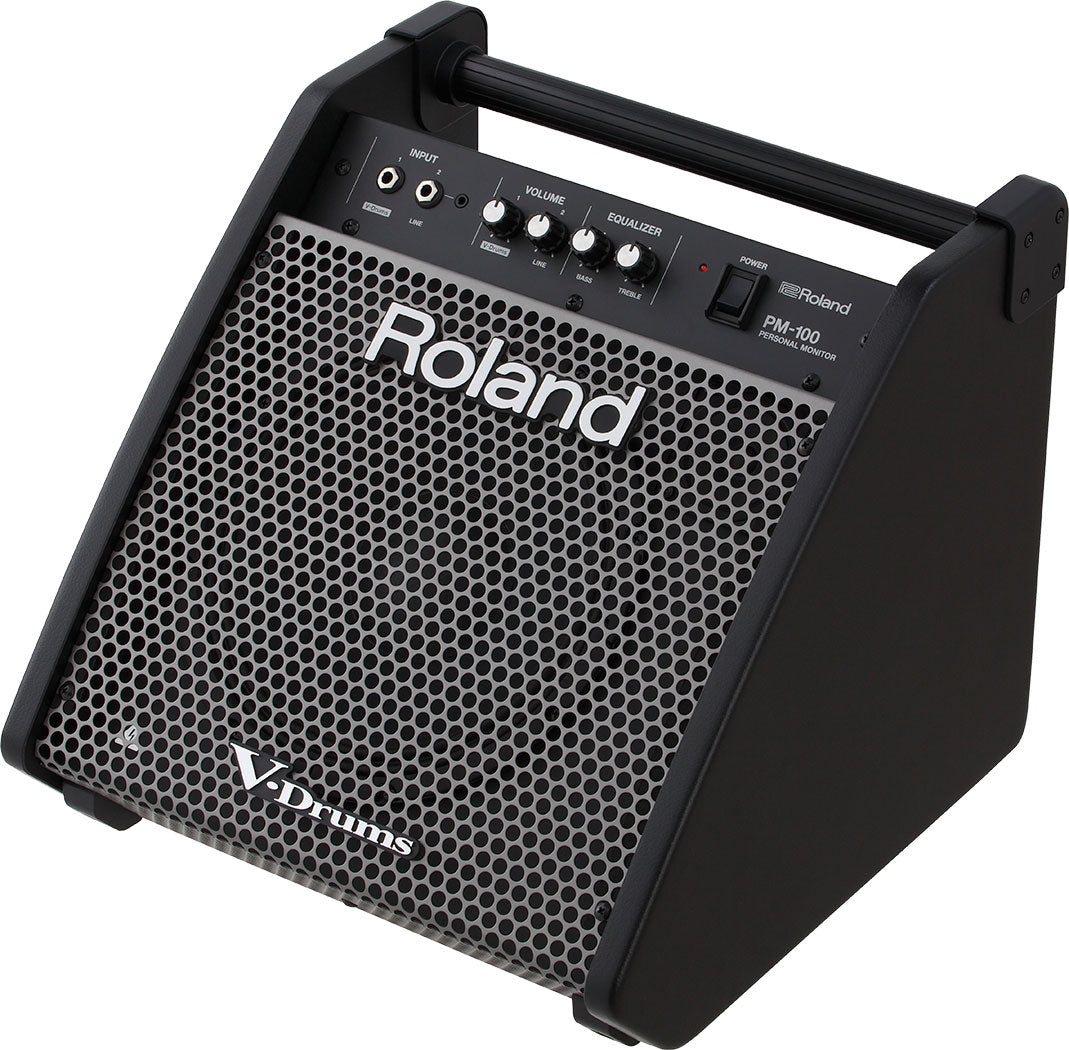 Roland PM-100 Compact V-Drums Personal Drum Monitor w/ Headphones