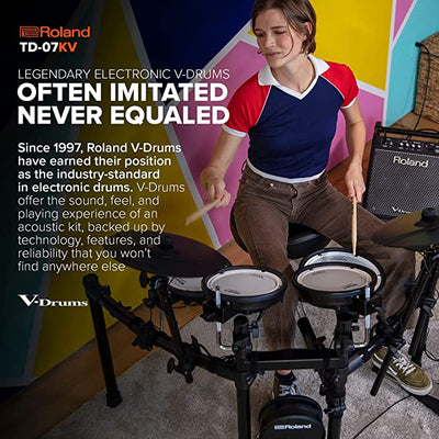 Roland TD-07KV V-Drums All-Mesh Electronic Drum Set