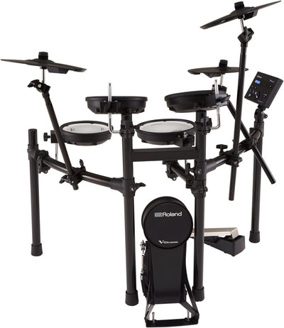 Roland TD-07KV V-Drums All-Mesh Electronic Drum Set w/ Drum Throne