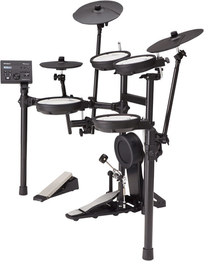 Roland TD-07KV V-Drums All-Mesh Electronic Drum Set w/ Drum Throne