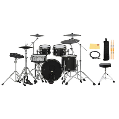 Roland VAD516 V-Drums Acoustic Design Electronic Drum Kit w/ Drum Throne
