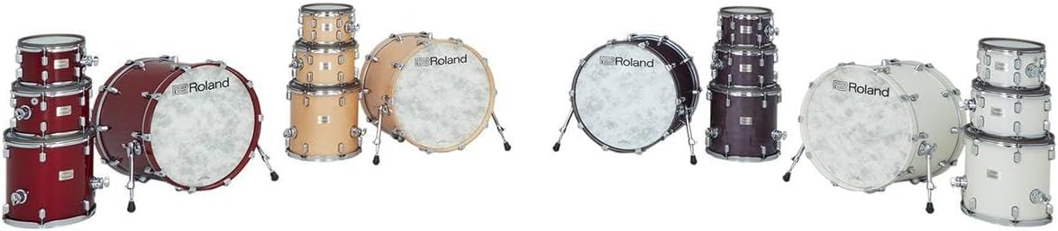 Roland VAD706GC V-Drums Acoustic Design Electronic Drum Set - Gloss Cherry