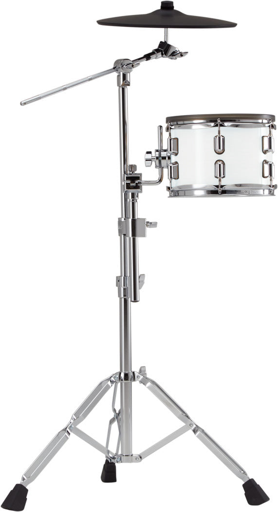 Roland VAD716-PW V-Drums Acoustic Design Electronic Drum Set - Pearl White w/ Drum Throne
