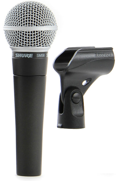 Shure SM58-LC Cardioid Dynamic Vocal Microphone
