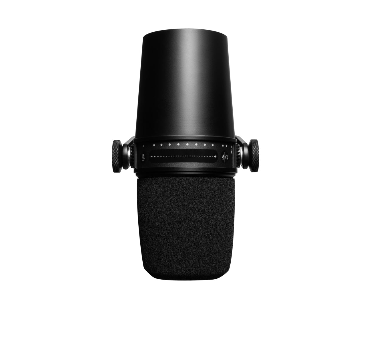 Shure MV7-K Podcast Microphone - Black w/ Desk Boom Arm Stand