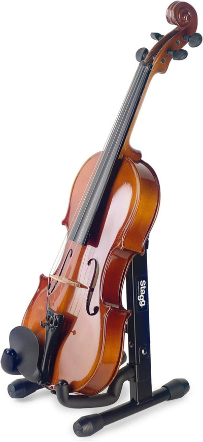 Stagg SUVM-A100BK Foldable "A" Stand for Ukuleles, Mandolins, and Violins