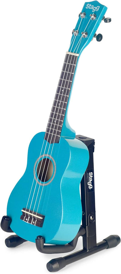 Stagg SUVM-A100BK Foldable "A" Stand for Ukuleles, Mandolins, and Violins