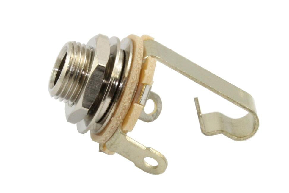 Switchcraft EP-0055 1/4" Input Jack - Nickel w/ Picks