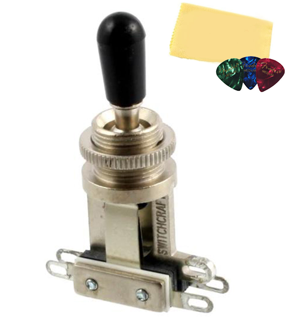 Switchcraft EP-4066 Short Straight Toggle Switch w/ Picks