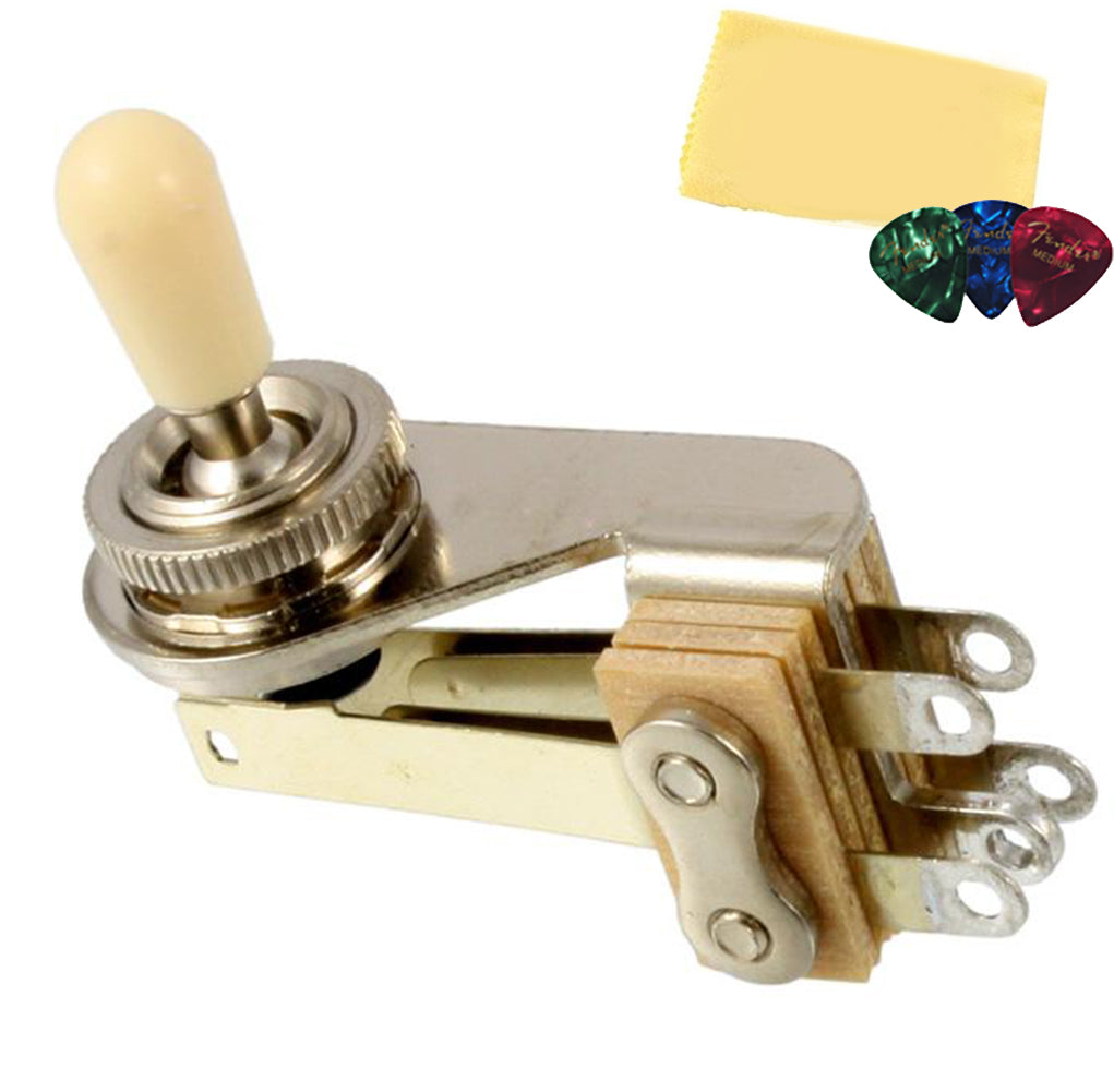 Switchcraft EP-4365-000 Right Angle Toggle w/ Picks