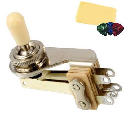 Switchcraft EP-4365-000 Right Angle Toggle w/ Picks