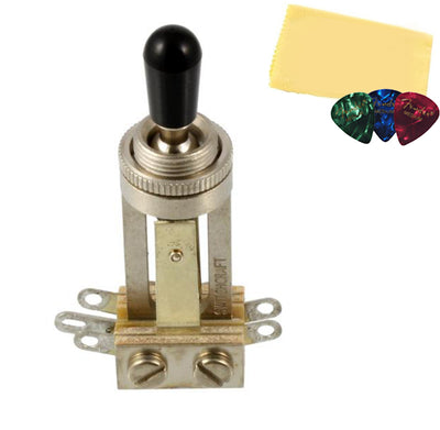 Switchcraft EP-4367-000 Straight Toggle Switch w/ Picks