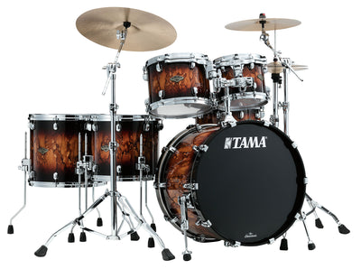 Tama WBS52LS Starclassic Walnut/Birch 5-Piece Drum Kit - Molten Brown Burst
