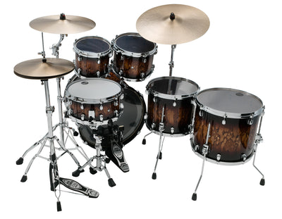 Tama WBS52LS Starclassic Walnut/Birch 5-Piece Drum Kit - Molten Brown Burst