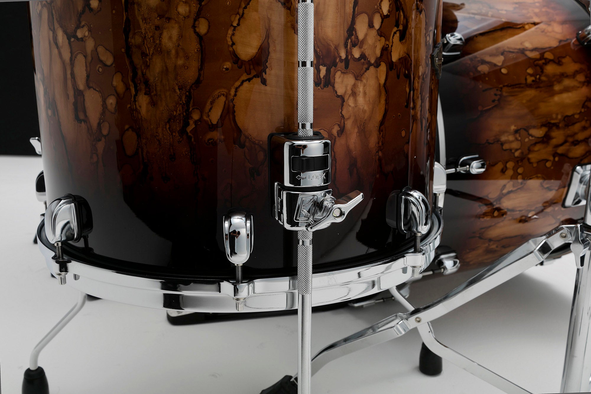 Tama WBS52LS Starclassic Walnut/Birch 5-Piece Drum Kit - Molten Brown Burst