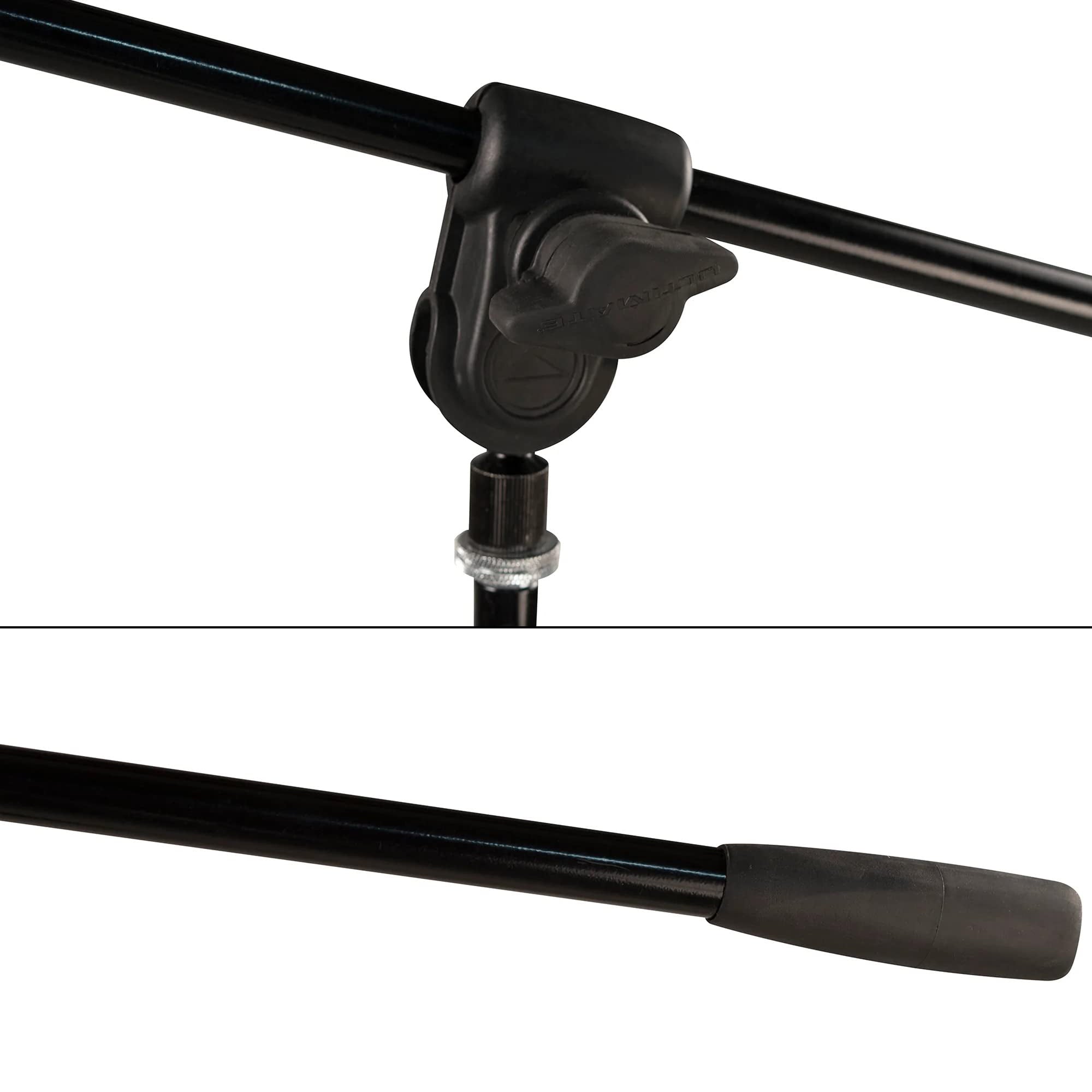 Ultimate Support MC-40B Pro Short Microphone Boom Stand - 2 Pack w/ XLR Cables