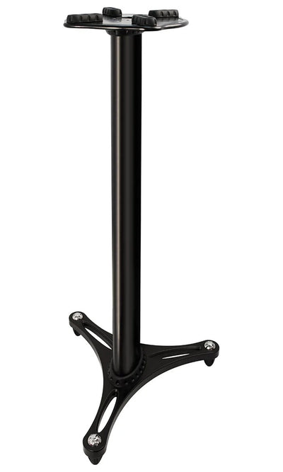 Ultimate Support MS-90/36B 36-Inch Studio Monitor Stand - Black w/ Speaker Cables