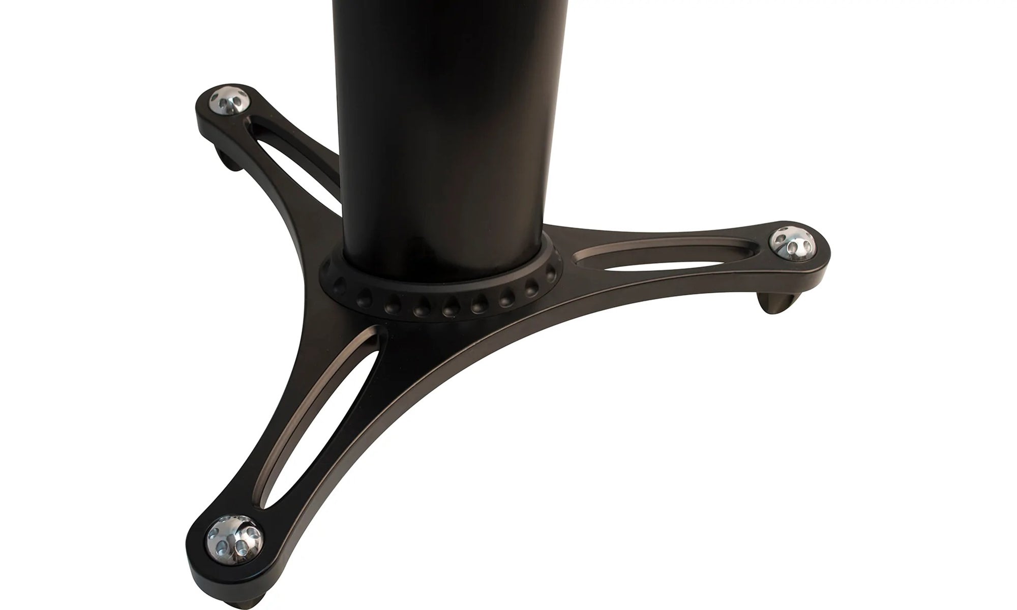 Ultimate Support MS-90/36B 36-Inch Studio Monitor Stand - Black w/ Speaker Cables