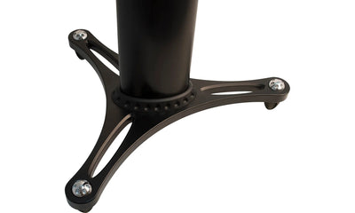 Ultimate Support MS-90/36B 36-Inch Studio Monitor Stand - Black w/ Speaker Cables