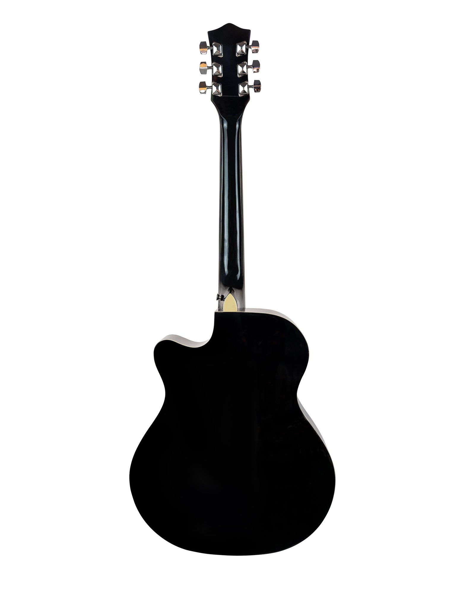 Vault EA-20 Full-Size Cutaway Acoustic Guitar - Black w/ Gig Bag