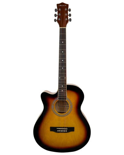 Vault EA20 Left-Handed 40-Inch Acoustic Guitar - Sunburst