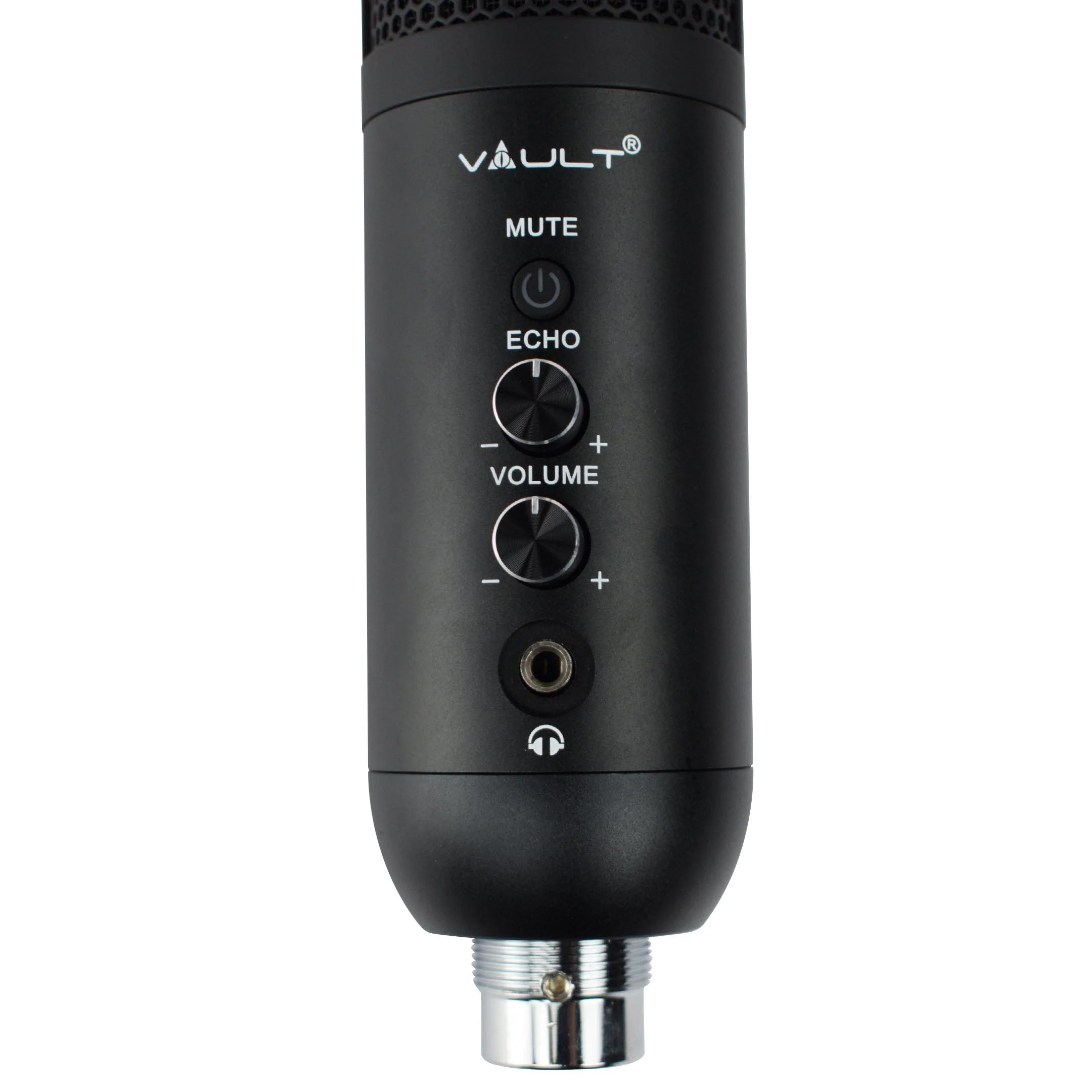 Vault EM-200N Condenser Microphone with Tabletop Tripod Stand