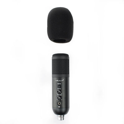 Vault EM-200N Condenser Microphone with Tabletop Tripod Stand