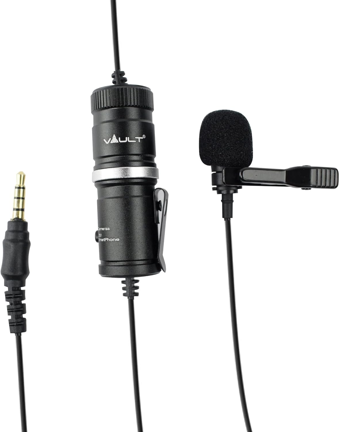 Vault PM-115 Lavalier Microphone with 5.5 Meter Audio Cable