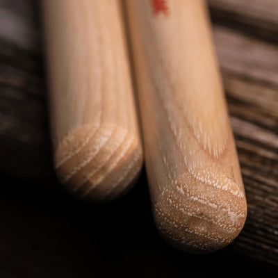 Vic Firth American Classic 2B Drumsticks - 6 Pairs with Austin Bazaar Polishing Cloth
