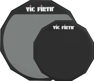 Vic Firth PAD12D 12" Double-Sided Practice Pad w/ 6" Practice Pad